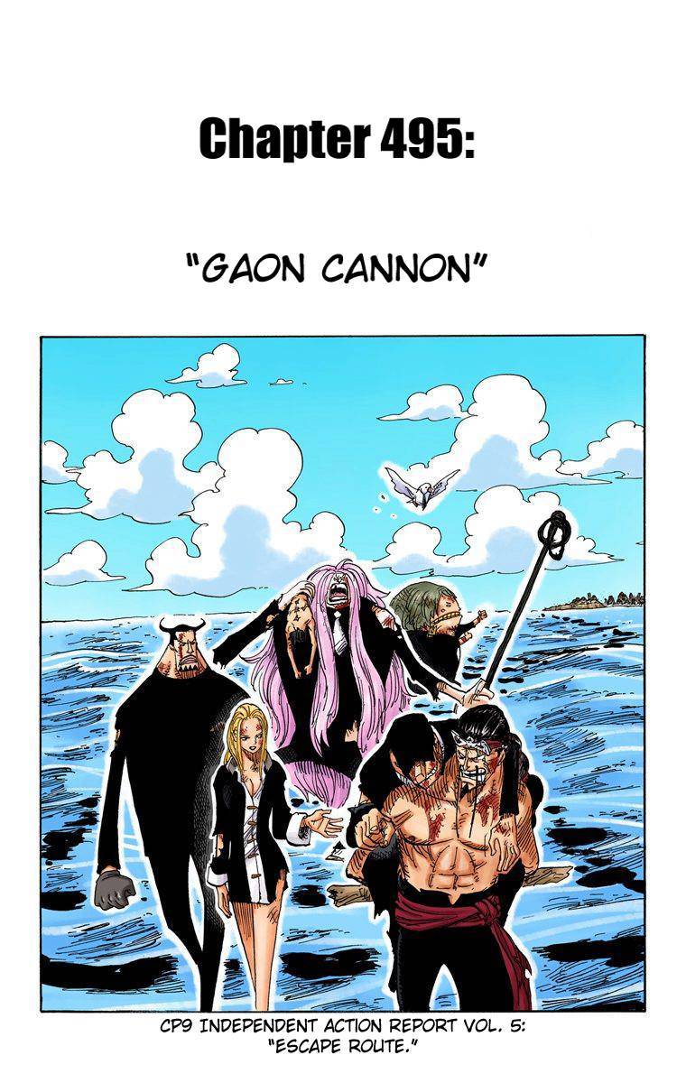 One Piece Digital Colored Chapter 495 image 02